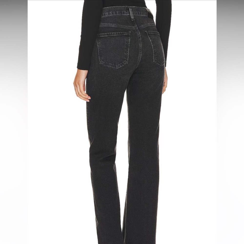 Citizens Of Humanity Vidia Gray Black Boot Cut Jeans - Picture 2 of 15